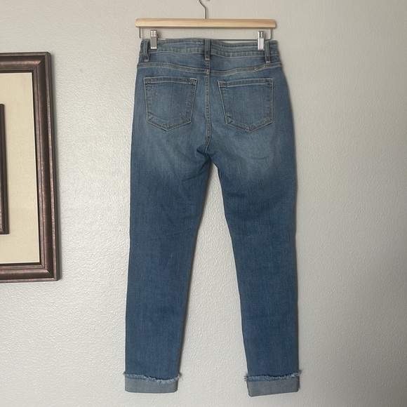 KanCan Mid-Rise Distressed Skinny Jeans STYLE # SP1324-2 Size 28 - Picture 4 of 9